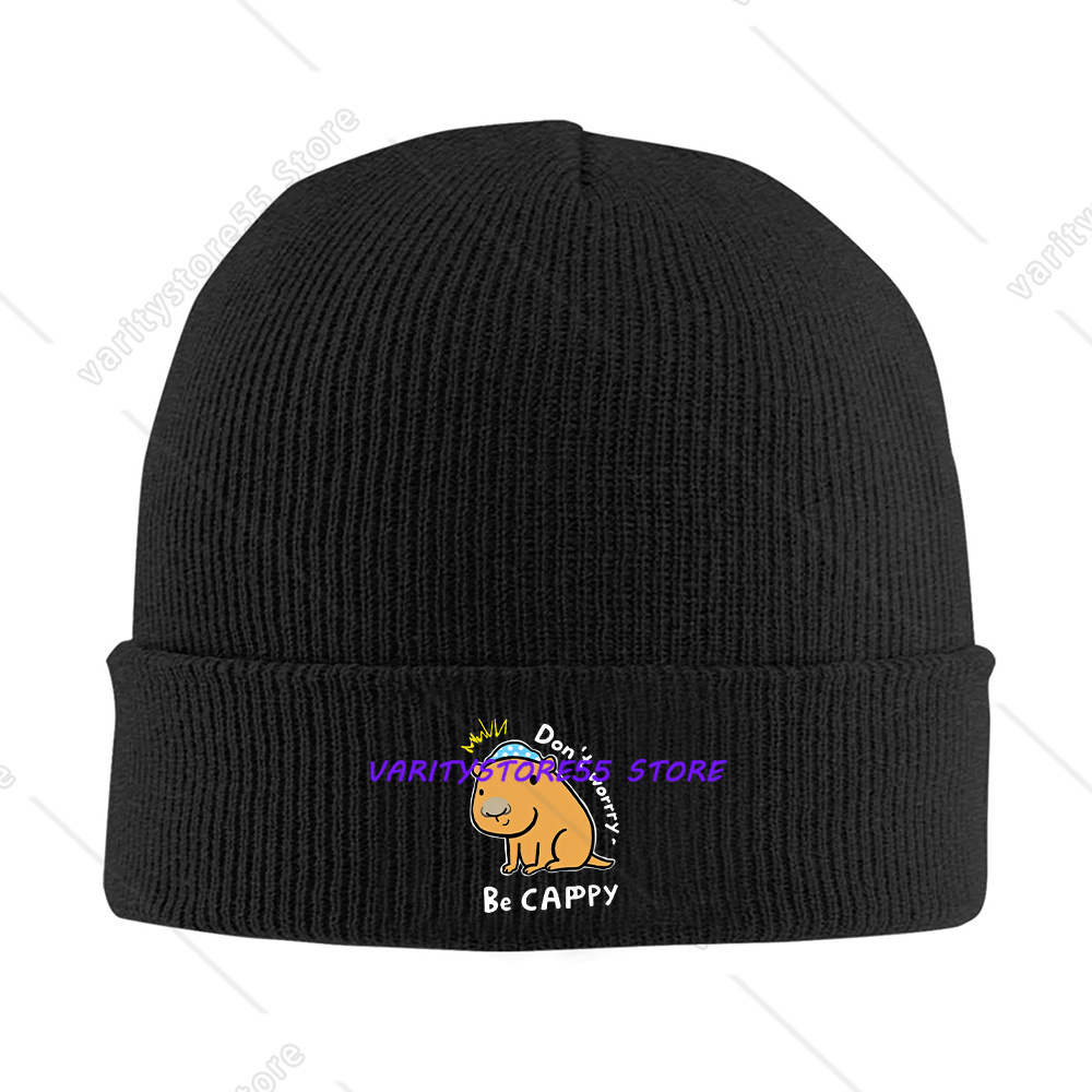 Beanie Cuffed Knit - Gorro de punto con una divertida