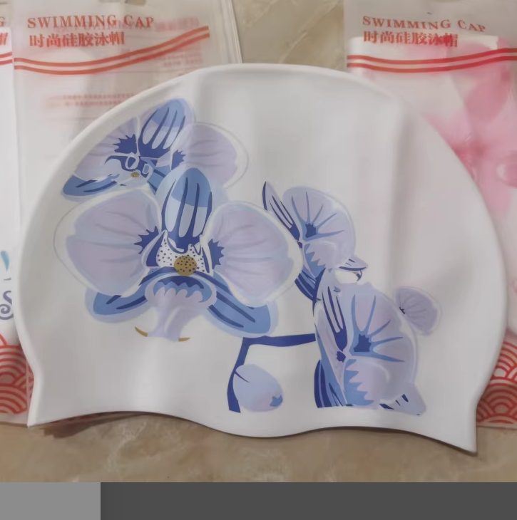 Swim Hat Silicone - Gorros de natación de silicona impermeables