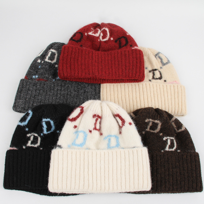 Gorro de punto Jacquard con pa - Beanie Cuffed Knit reseña y precio